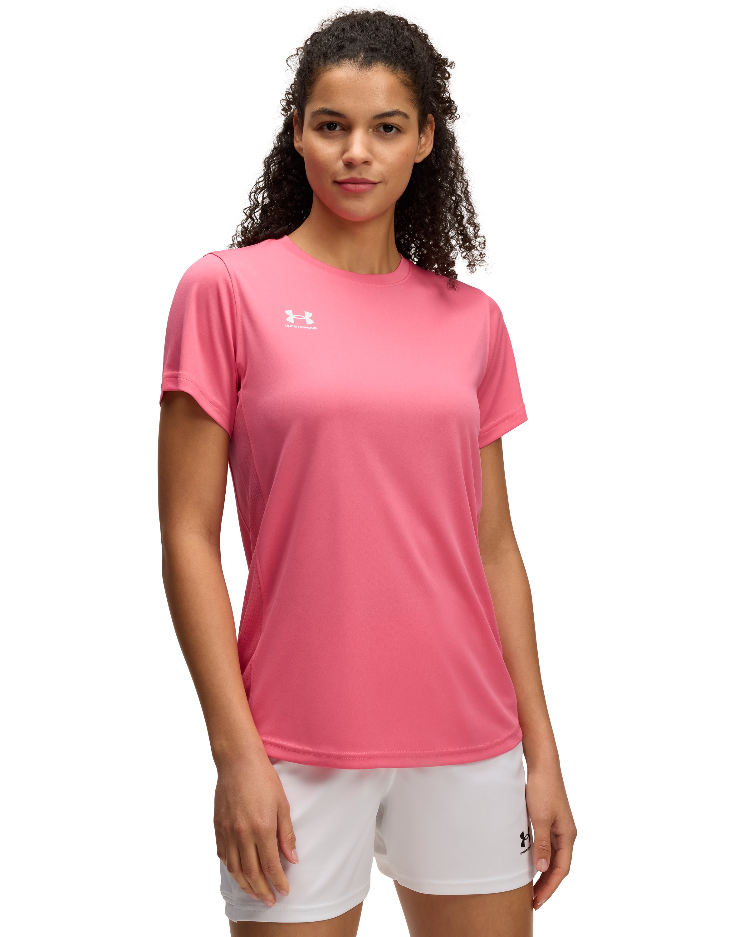 UA Challenger Women's Training Short Sleeve 4