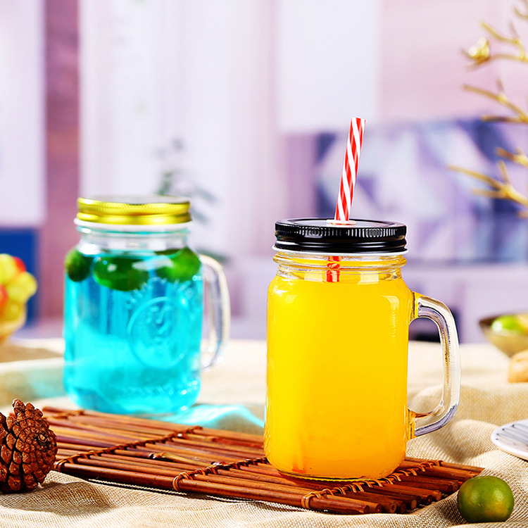 Mason Jar with Lid 9