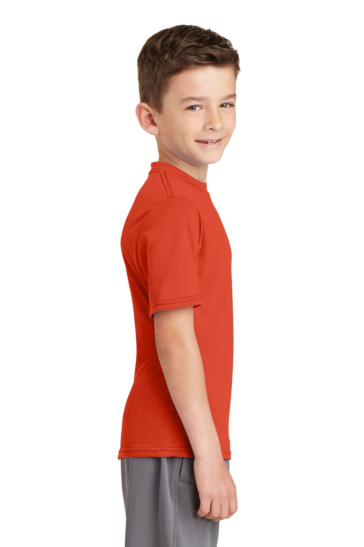 Port & Co Youth Performance Blend Tee. PC381Y 61