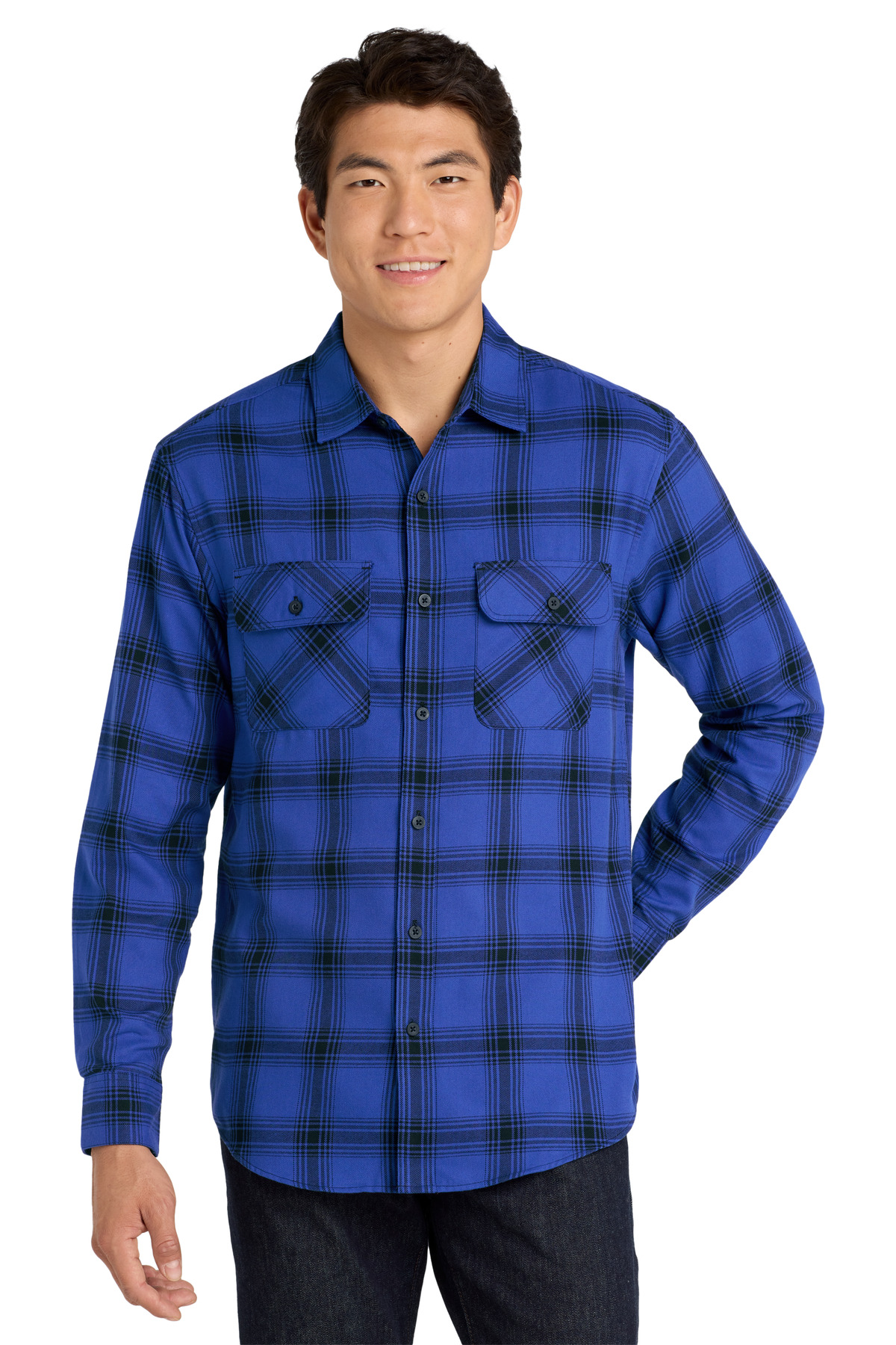Port Authority Plaid Flannel Shirt. W668 71