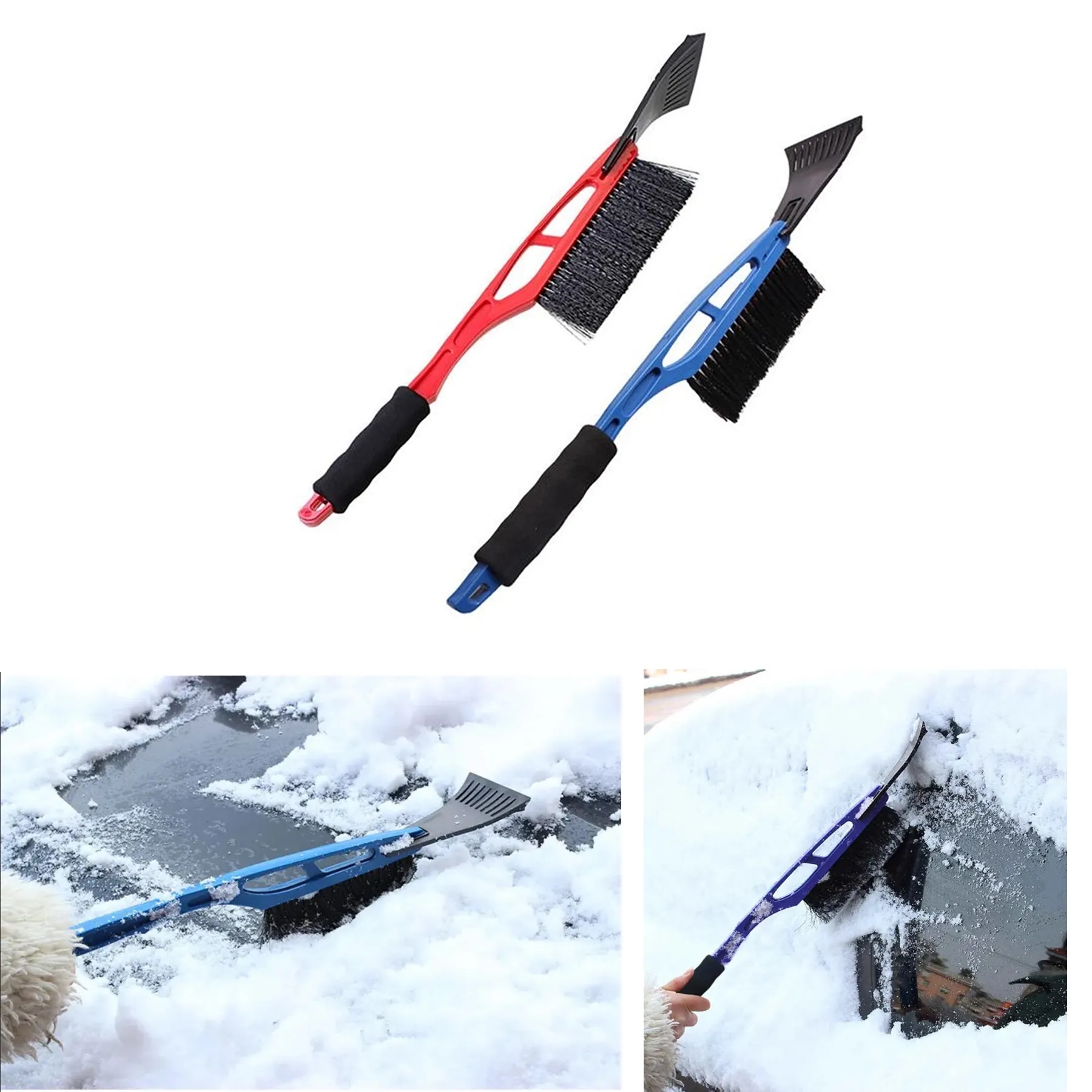 2 in 1 Snow Brush with Ice Scraper for Car Windshield 6