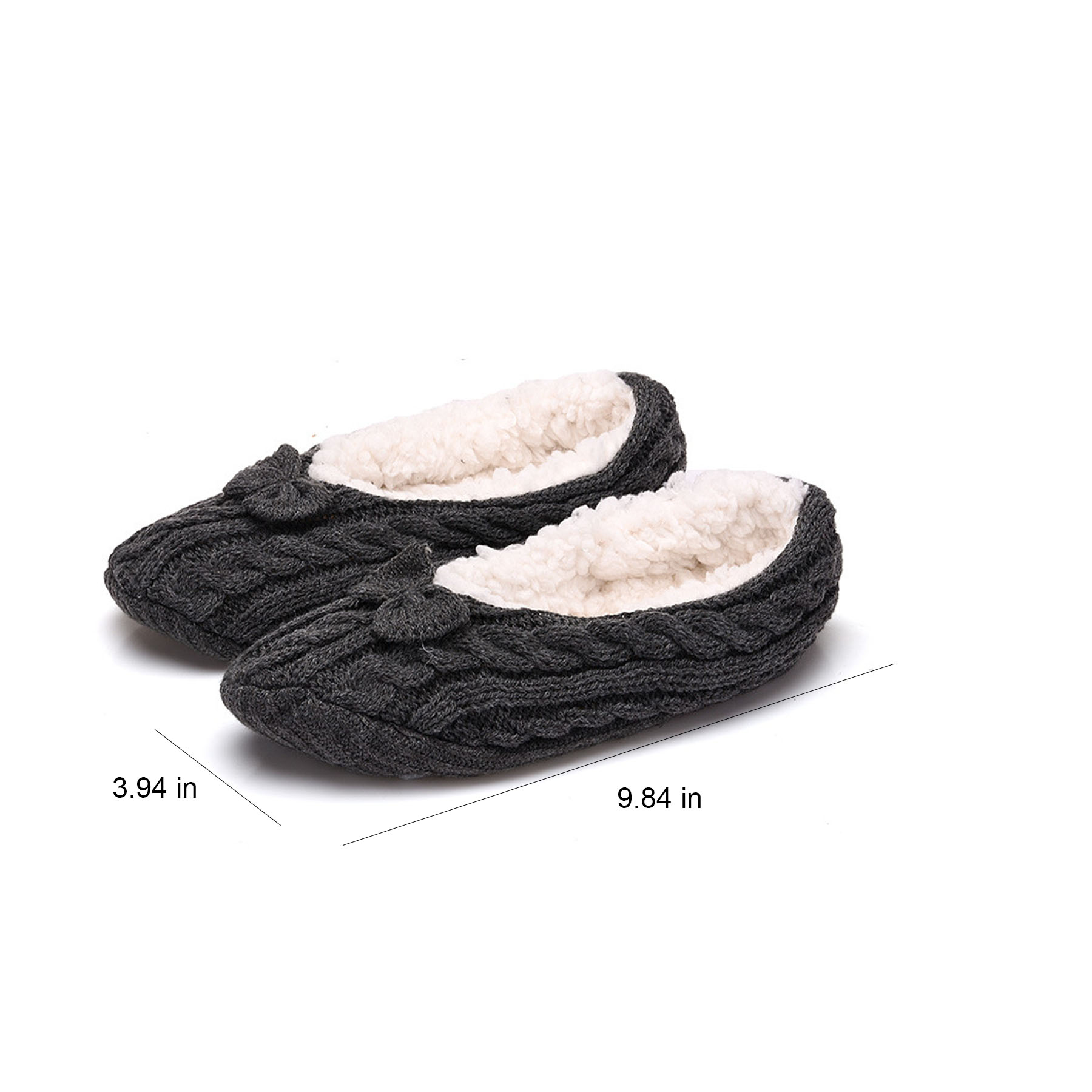 Cozy Knit Slipper Socks 6