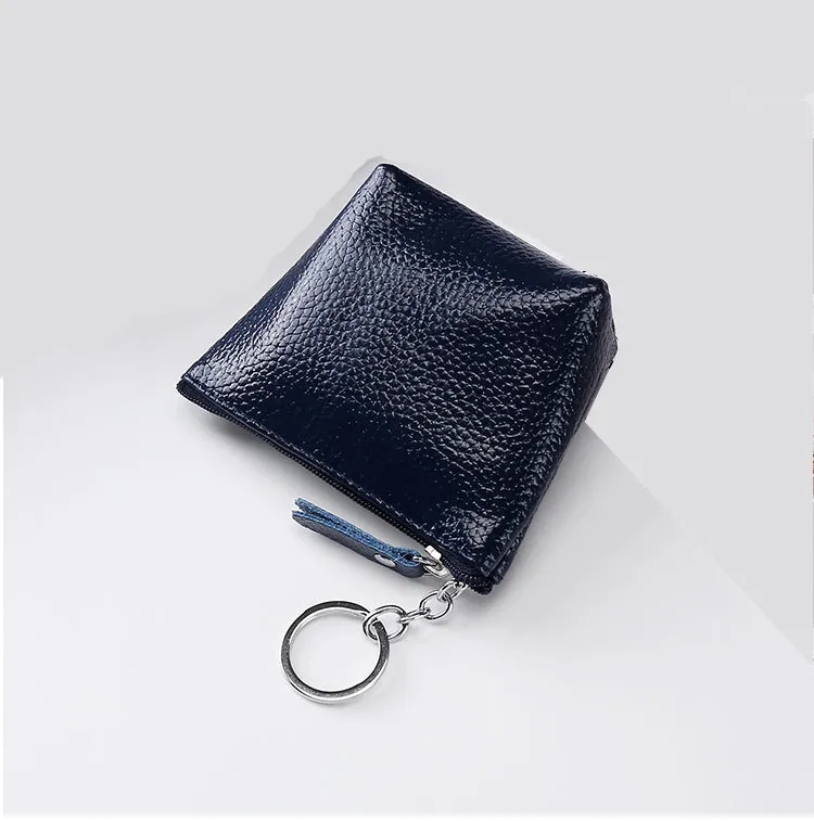 Leather Double Zipper Wallet 4
