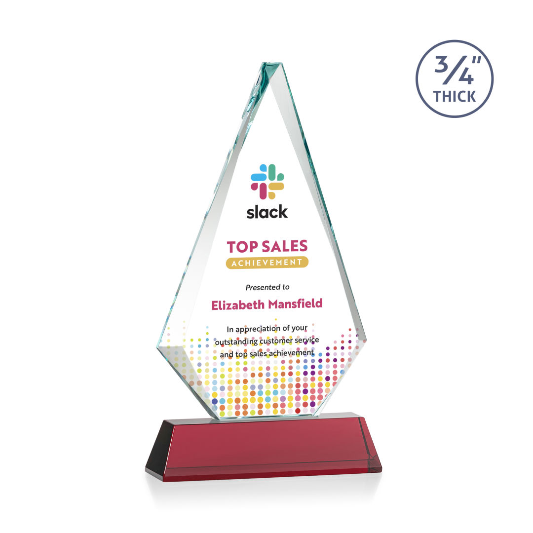 Windsor VividPrint™ Award on Newhaven - Red 3