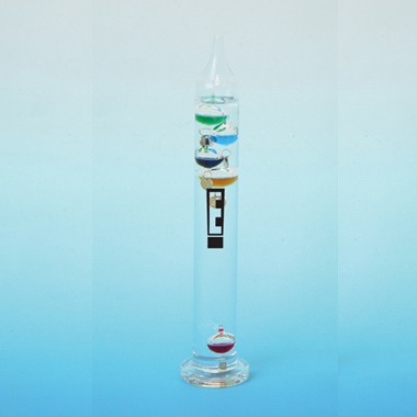 24" GLASS GALILEO THERMOMETER 1