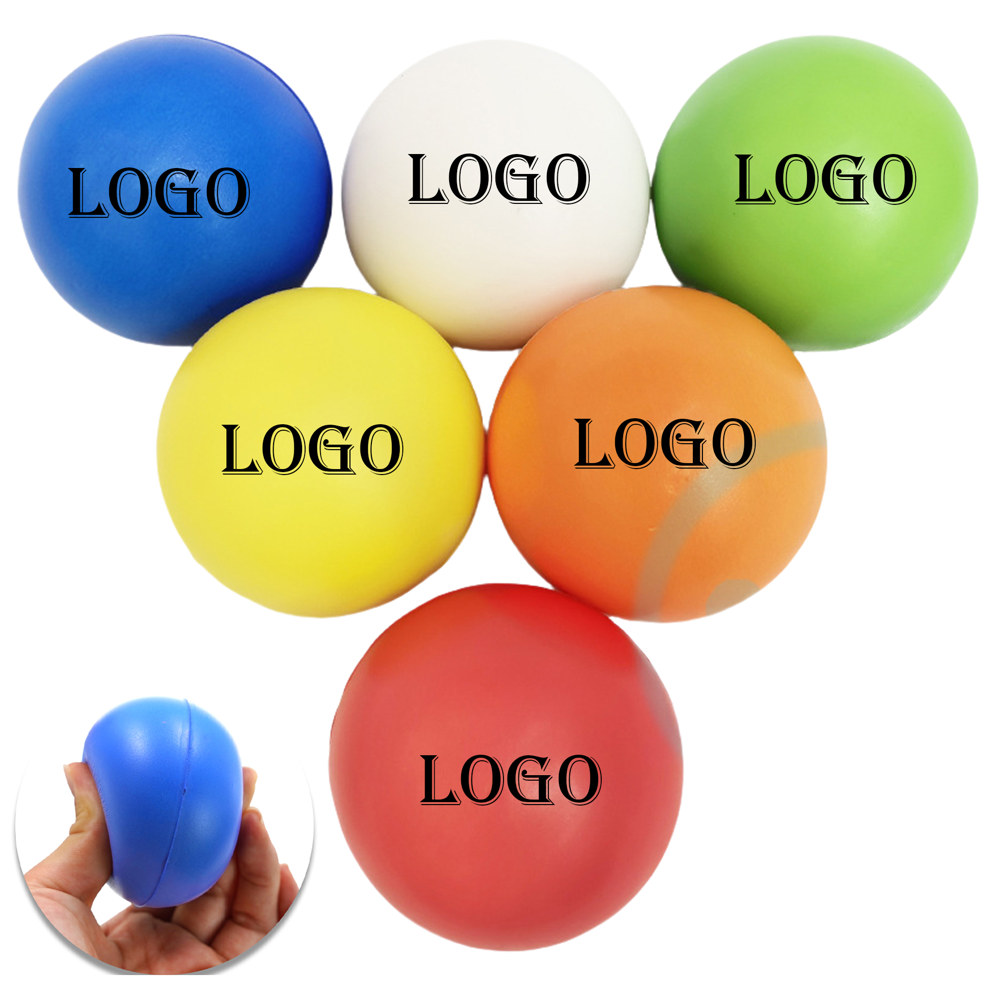 Anti-Stress Squishy Ball MOQ50 1