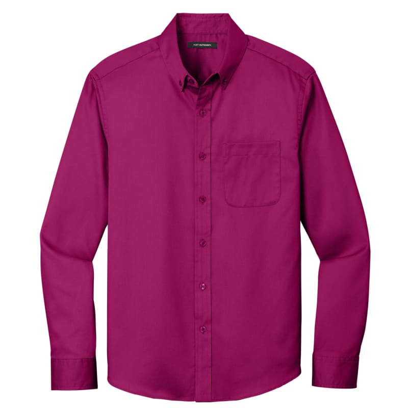 Port Authority Long Sleeve SuperPro React Twill Shirt. 116