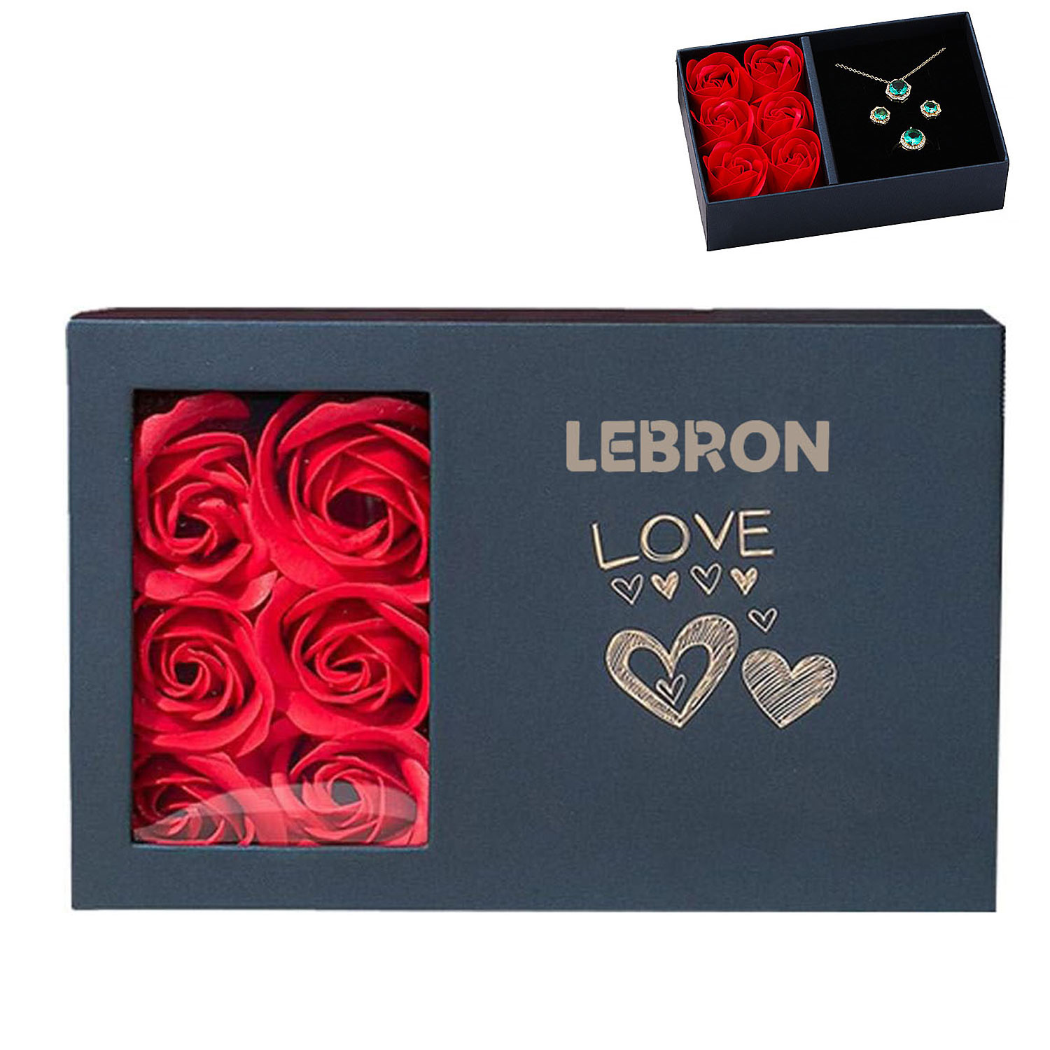 Romantic Rose Jewelry Gift Box for Valentine's Day 1