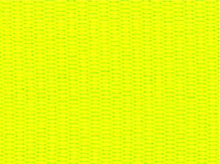 Solid Neon Yellow "V" Neck Ribbon with Clip, 7/8" wide 2