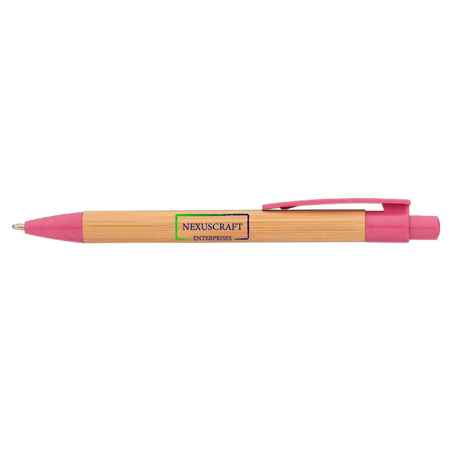 Fiji Bamboo Plastic Pen (Full Color Imprint) 10