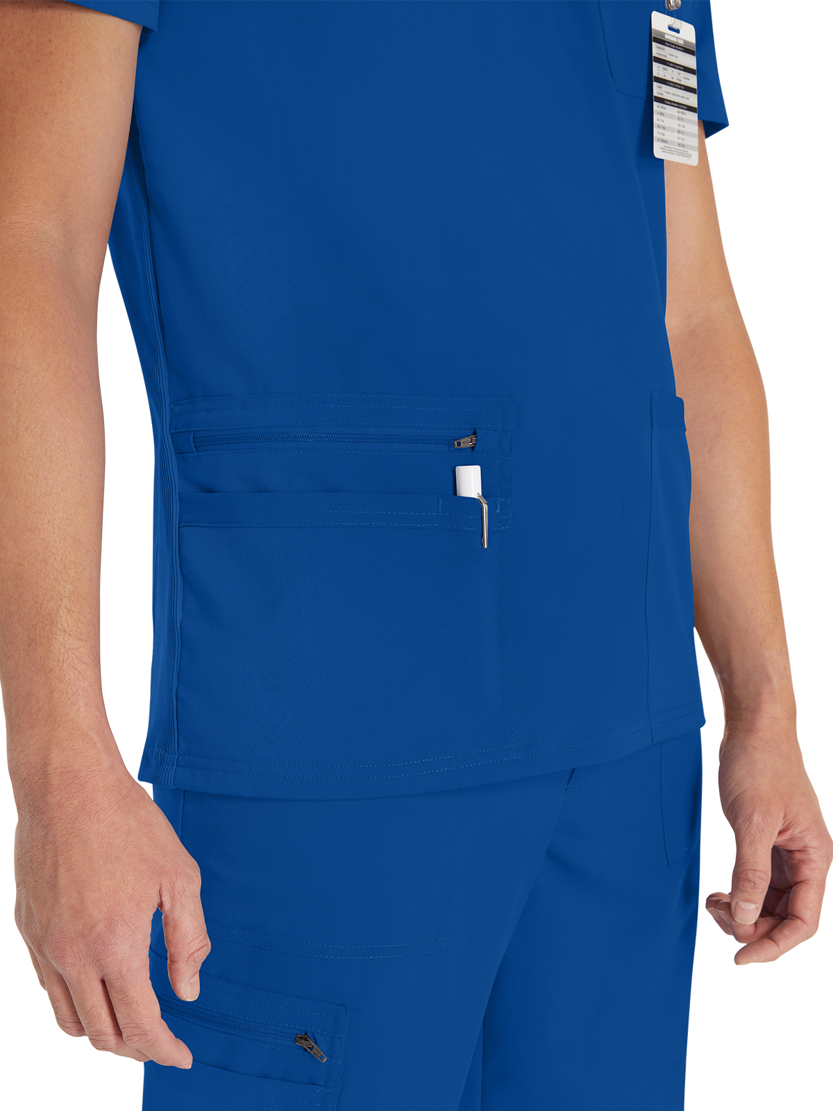 Dickies Medical - Balance - Men's 4-Pocket V-Neck Top 4