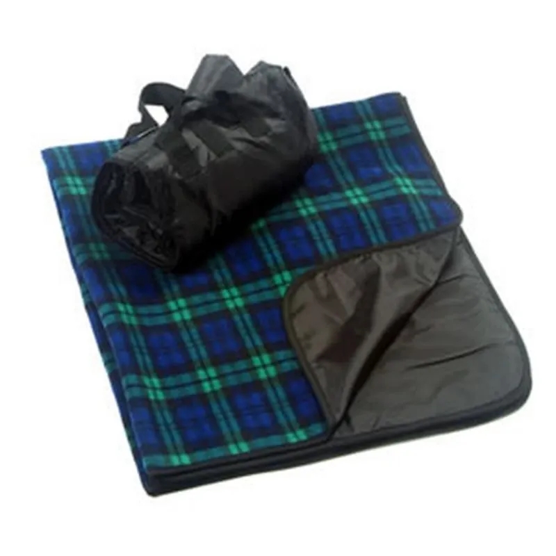 Reversible Fold Up Picnic Blanket Carry Bag 7