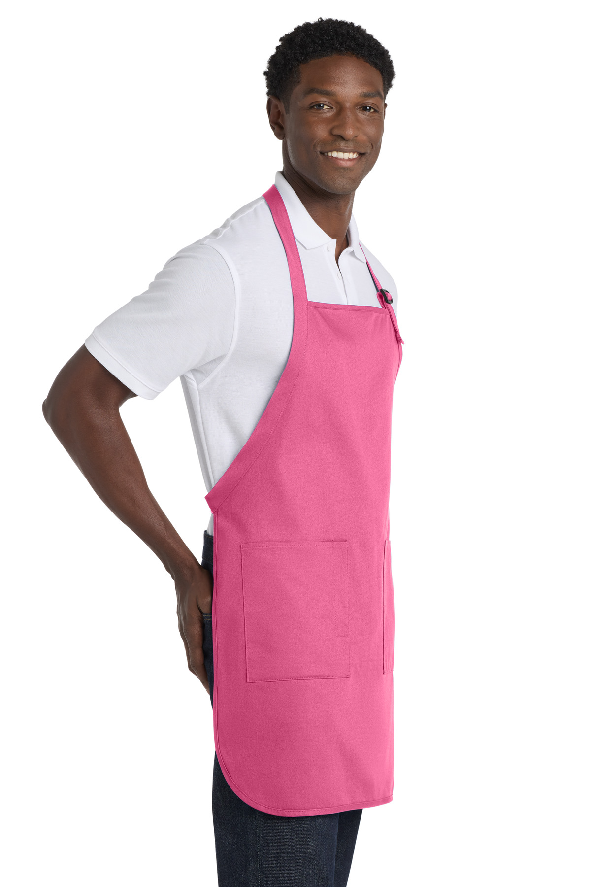 Port Authority Full-Length Apron with Pockets. A500 80