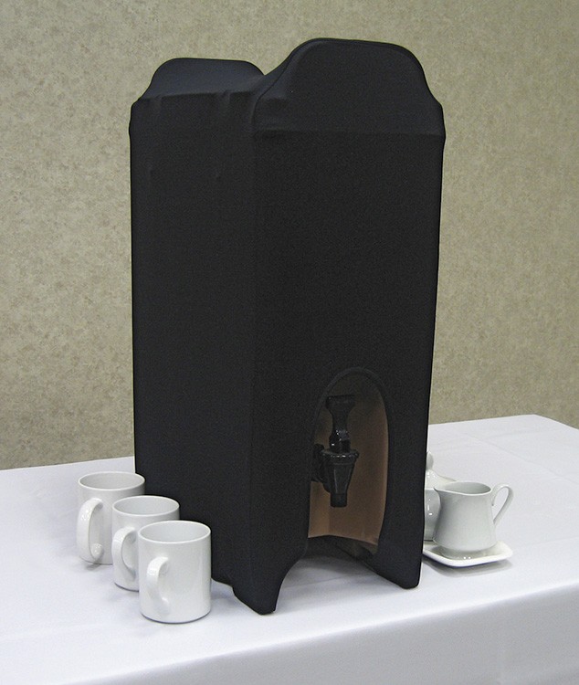 Blank 10 Gallon Contour Cambro Dispenser Serving Cover