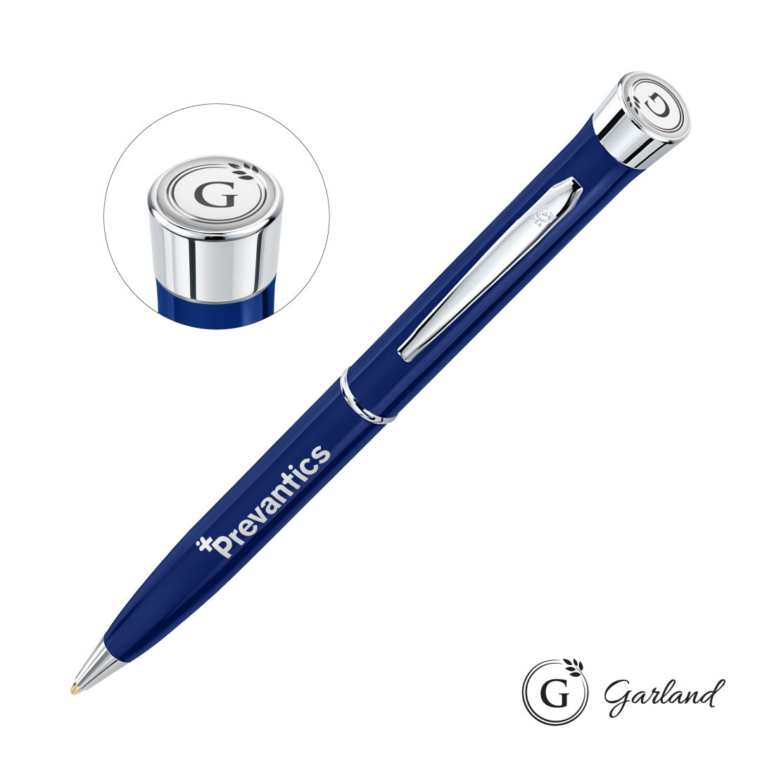 Garland® Color Twist Ballpoint Pen - Chrome Accent 5