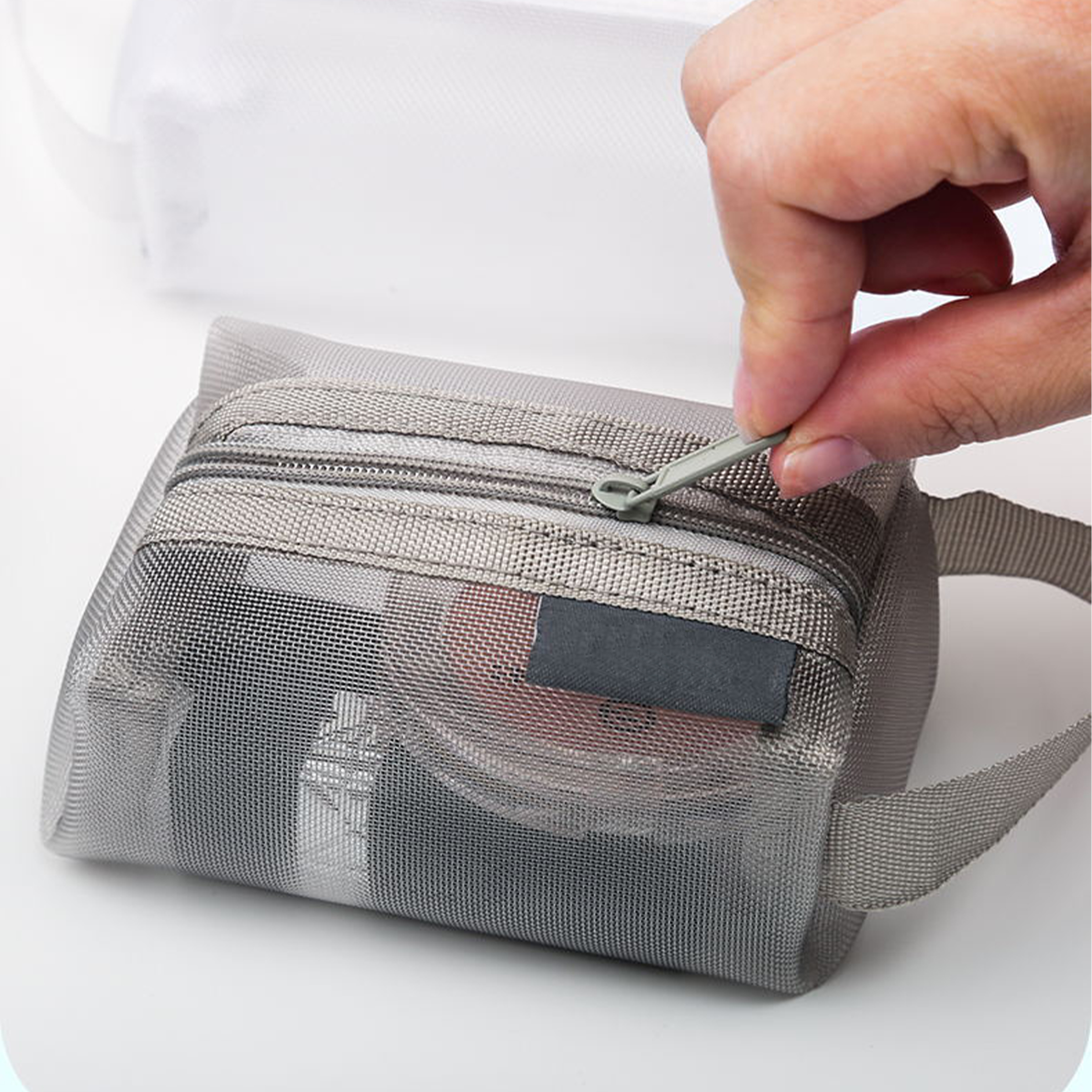 Nylon Mini Portable Mesh Storage Bag 3