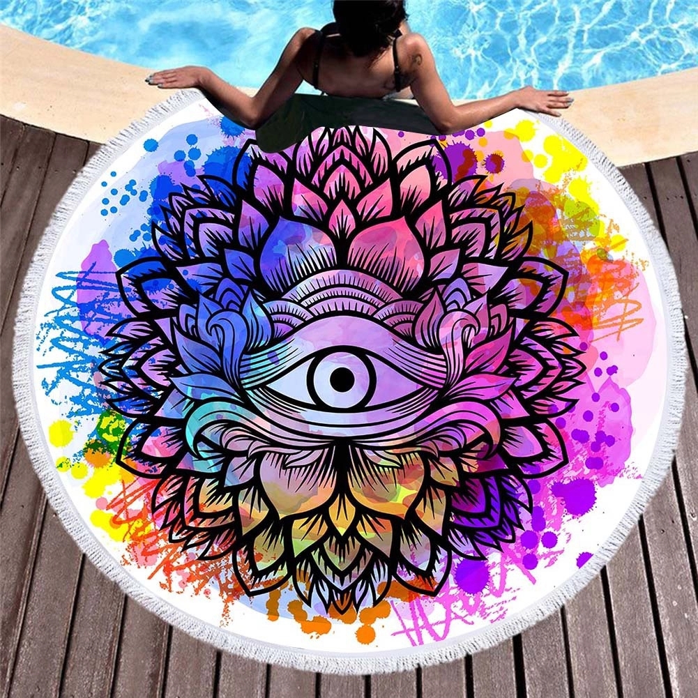 Microfiber Tassel Beach Towel 2