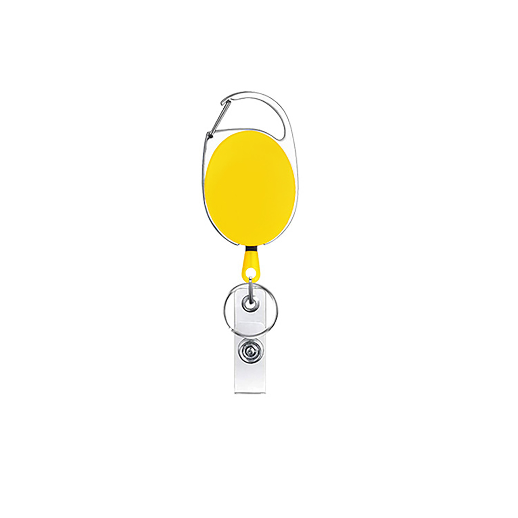 Retractable Badge Reel with Keychain 10