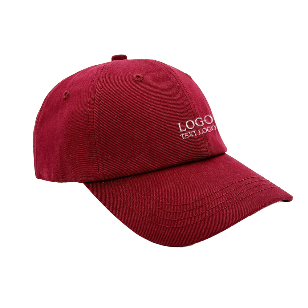 Simple Versatile Embroidery Custom Dad Hat 17