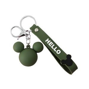 Charming PVC Mouse Keychain With Key Ring Attachment 18