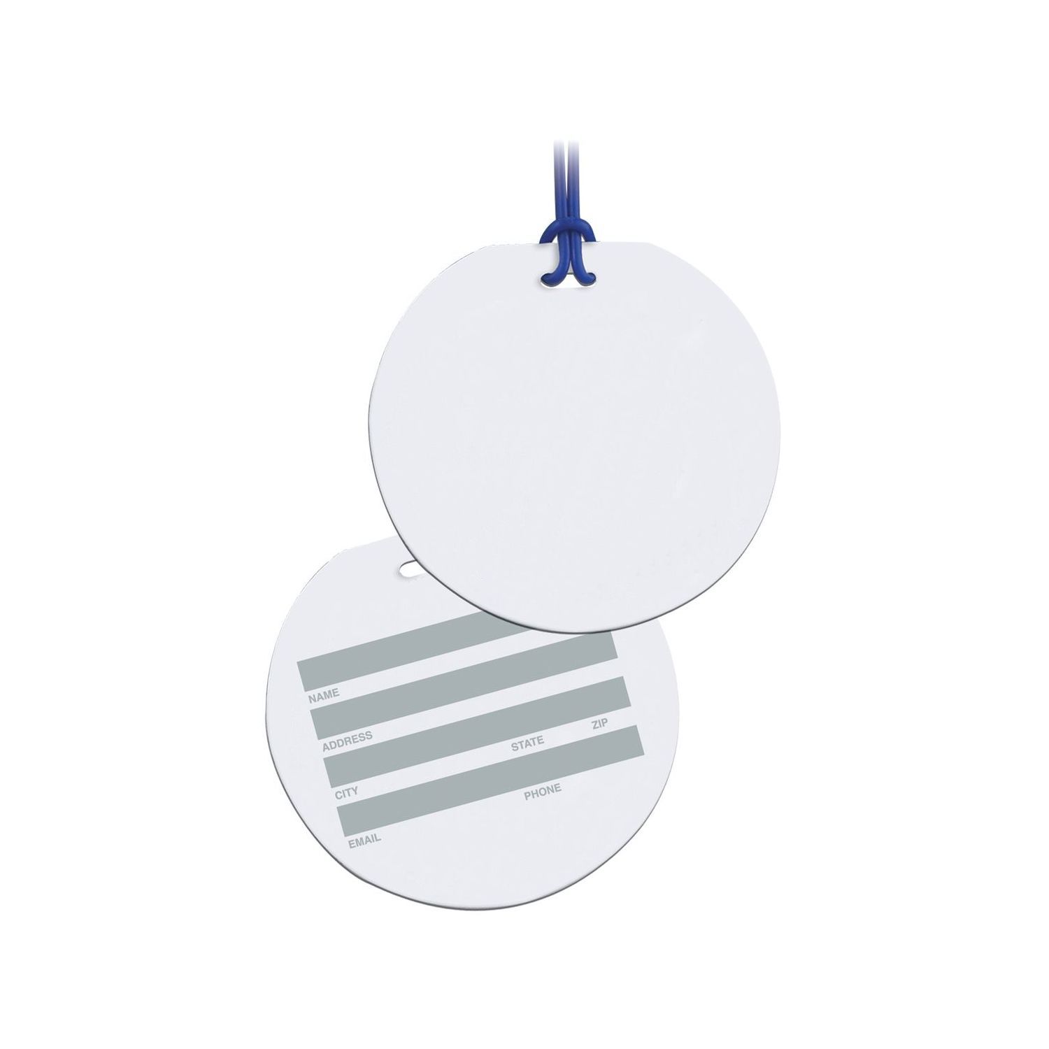 Round Celebrity Bag Tag 6
