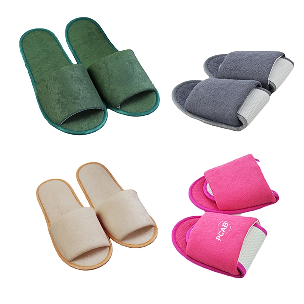 Portable Travel Slippers With Storage Bag 2