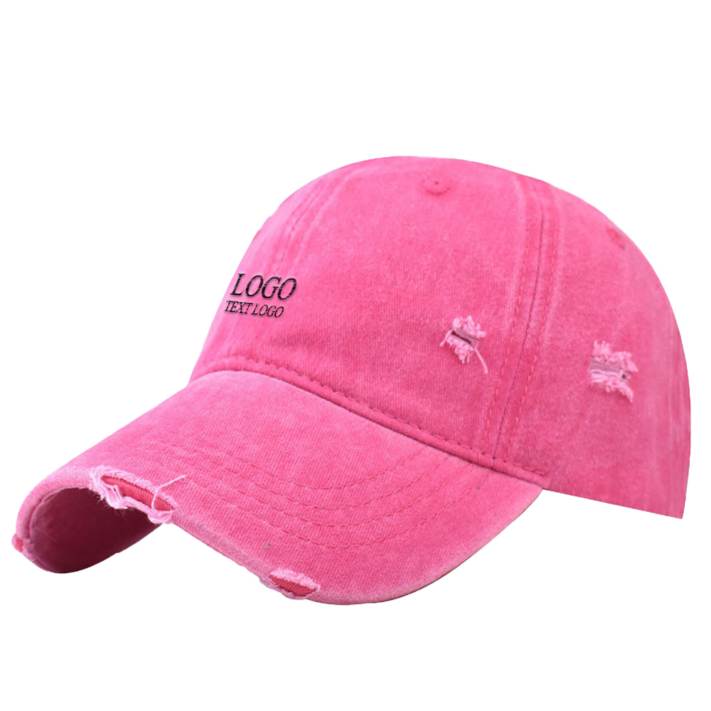 Ripped Distressed Custom Hat 16