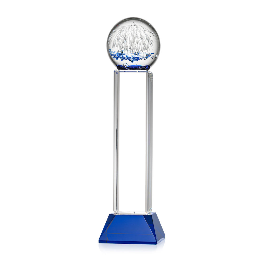 Starburst Award on Stowe Base - Blue 8