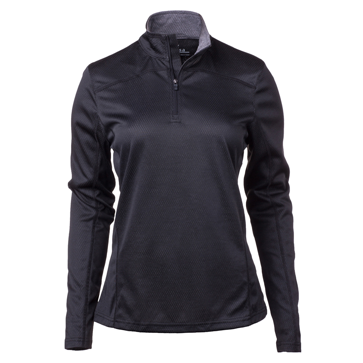 Ladies' Cerrado Quarter Zip Wicking Shirt 3