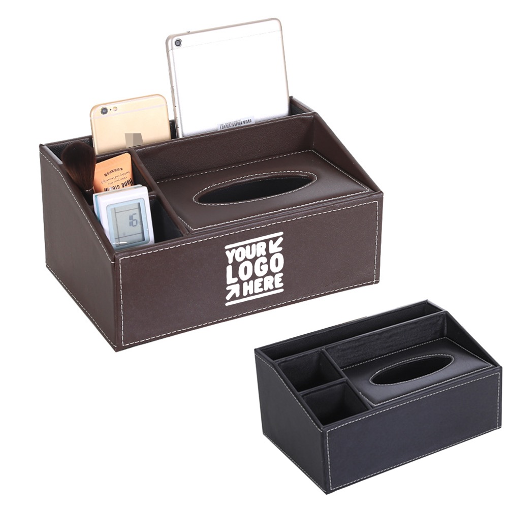 Multifunctional Creative Leather Tissue Box