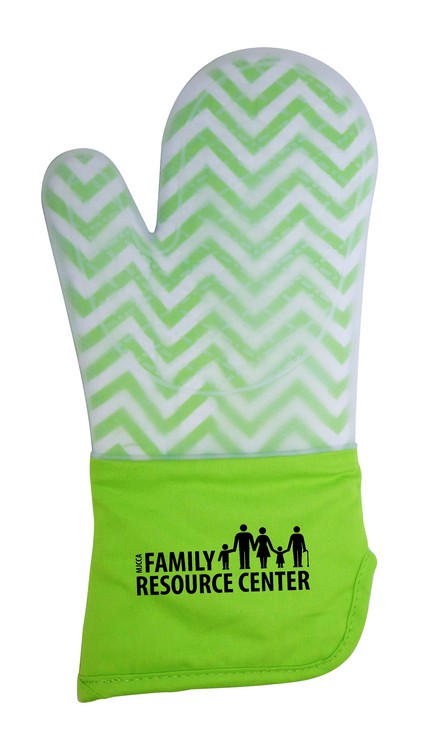 Frosted Silicone Oven Mitt 3