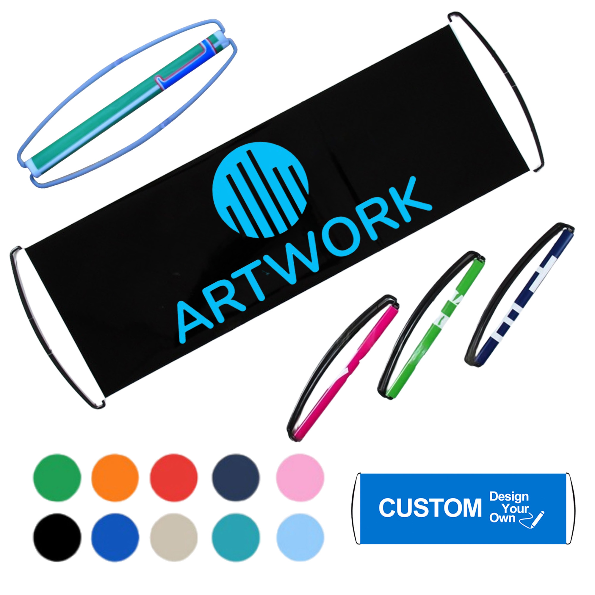 Handheld Pocket Custom Banner 2