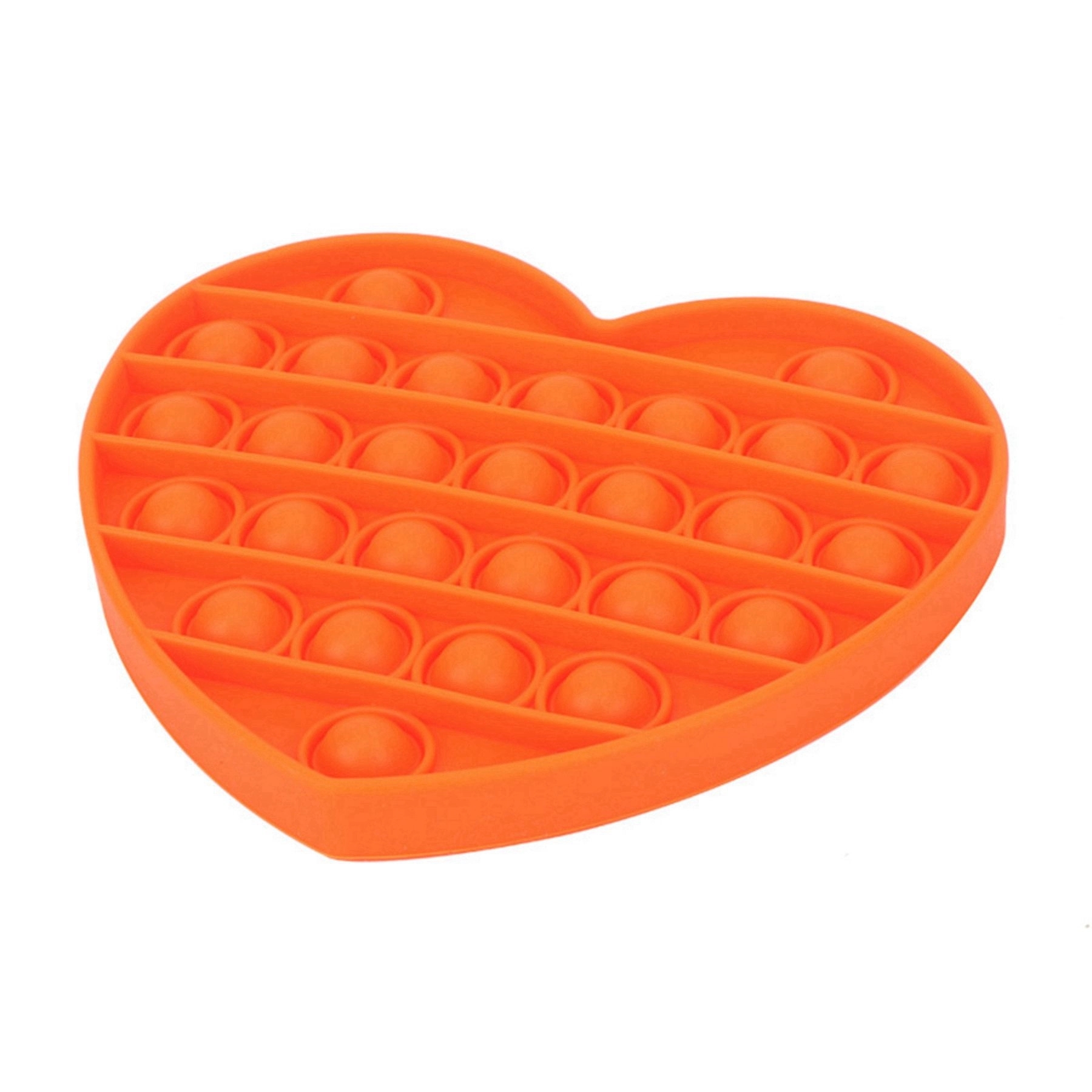 Heart Shape Push Pop Bubble Fidget Toy 6