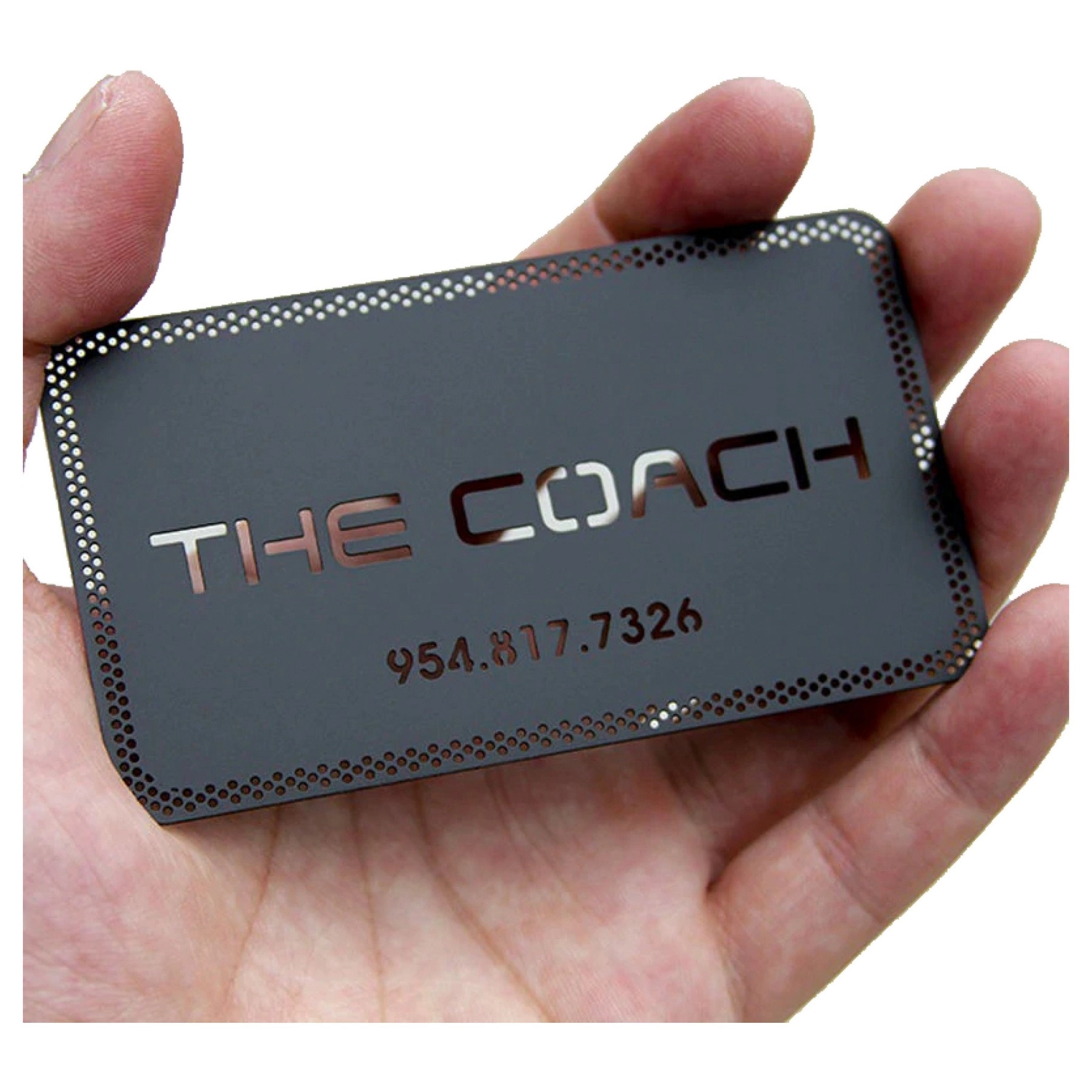 Die Cut Metal Card (3.5" x 2") 7