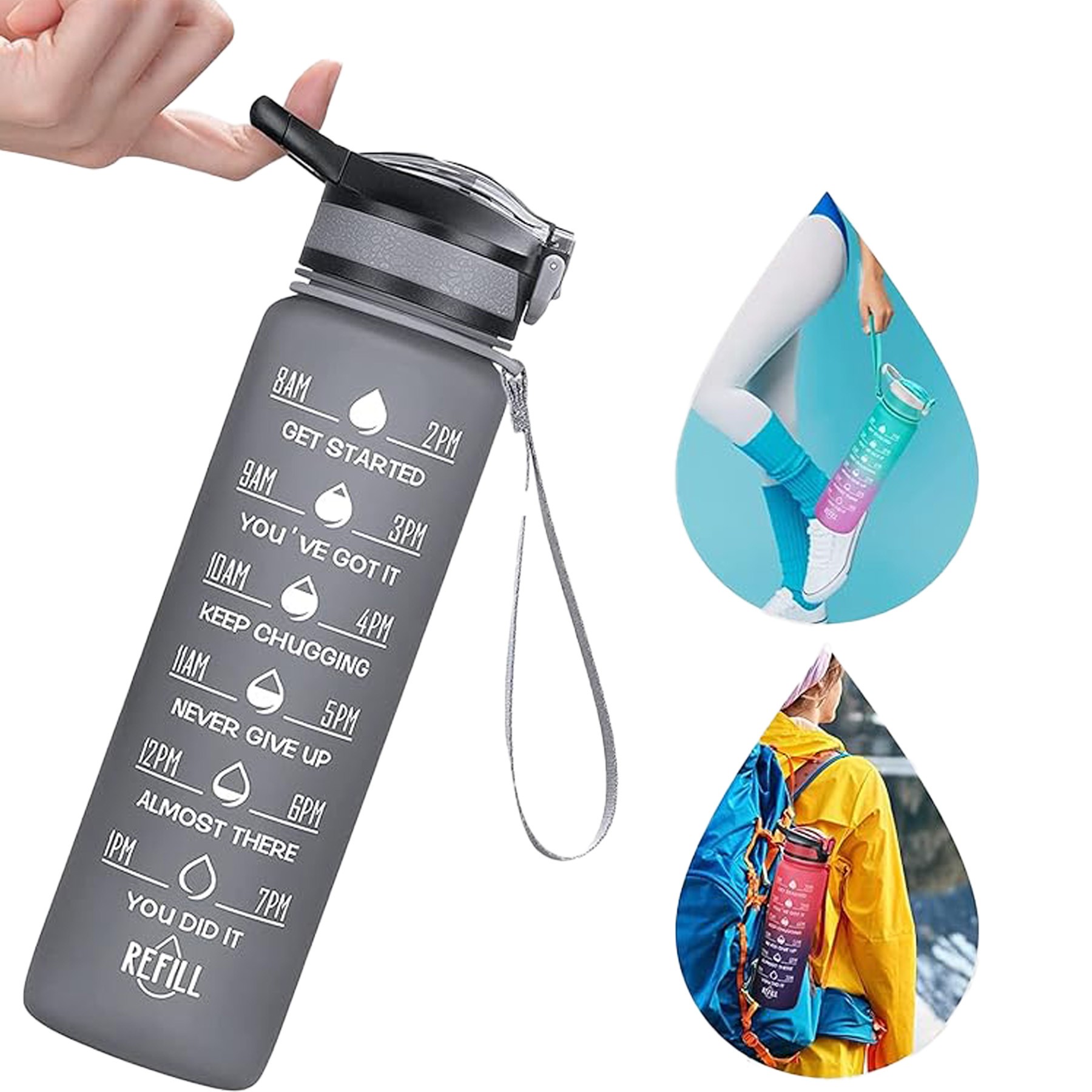 Single Color Water Bottle 3