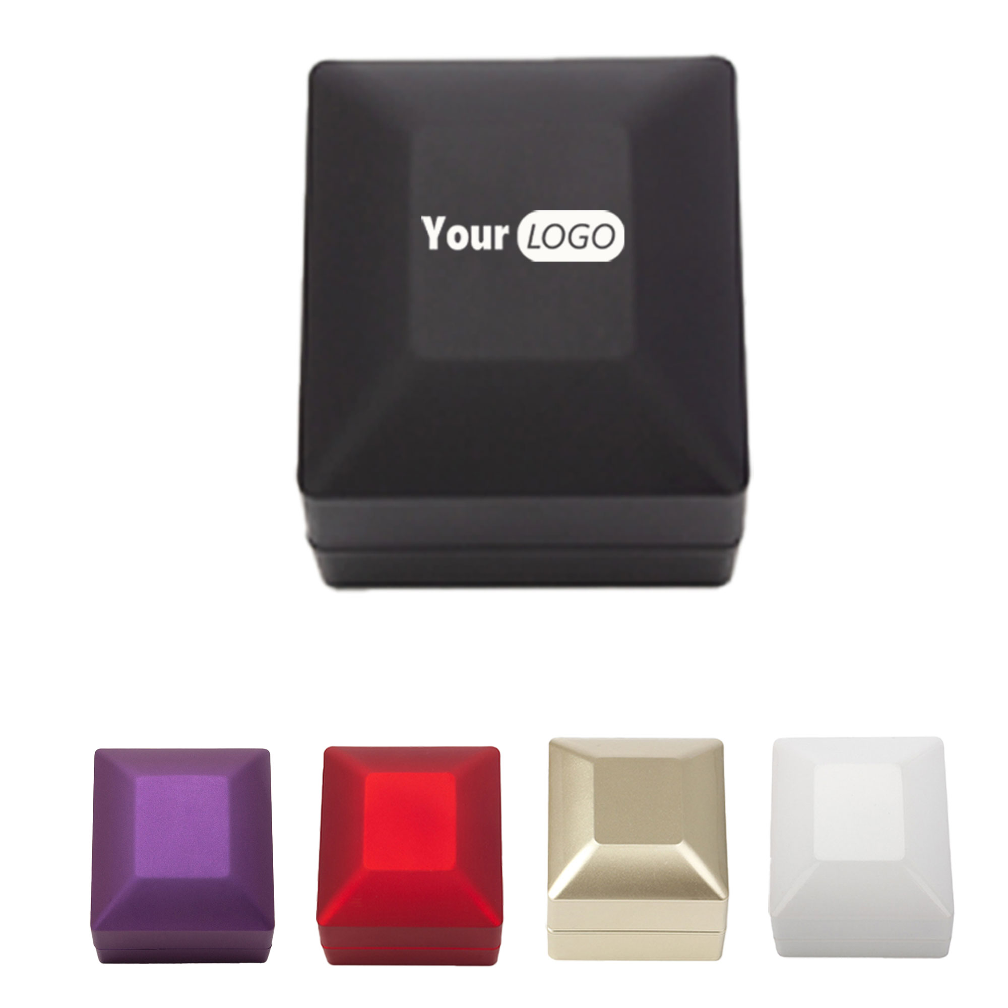 Luxury Ring Box With LED Light 5