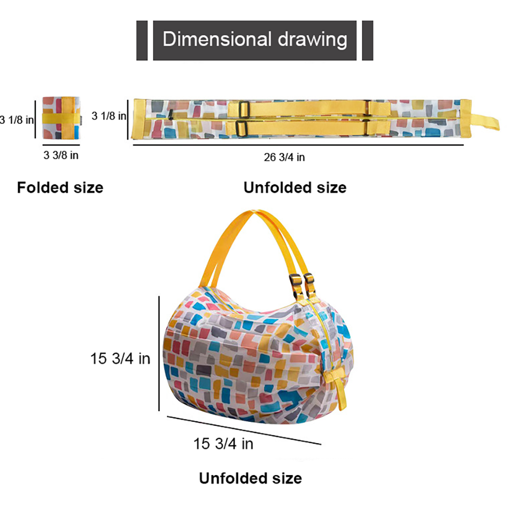 One-shoulder Foldable Shopping Bag 8