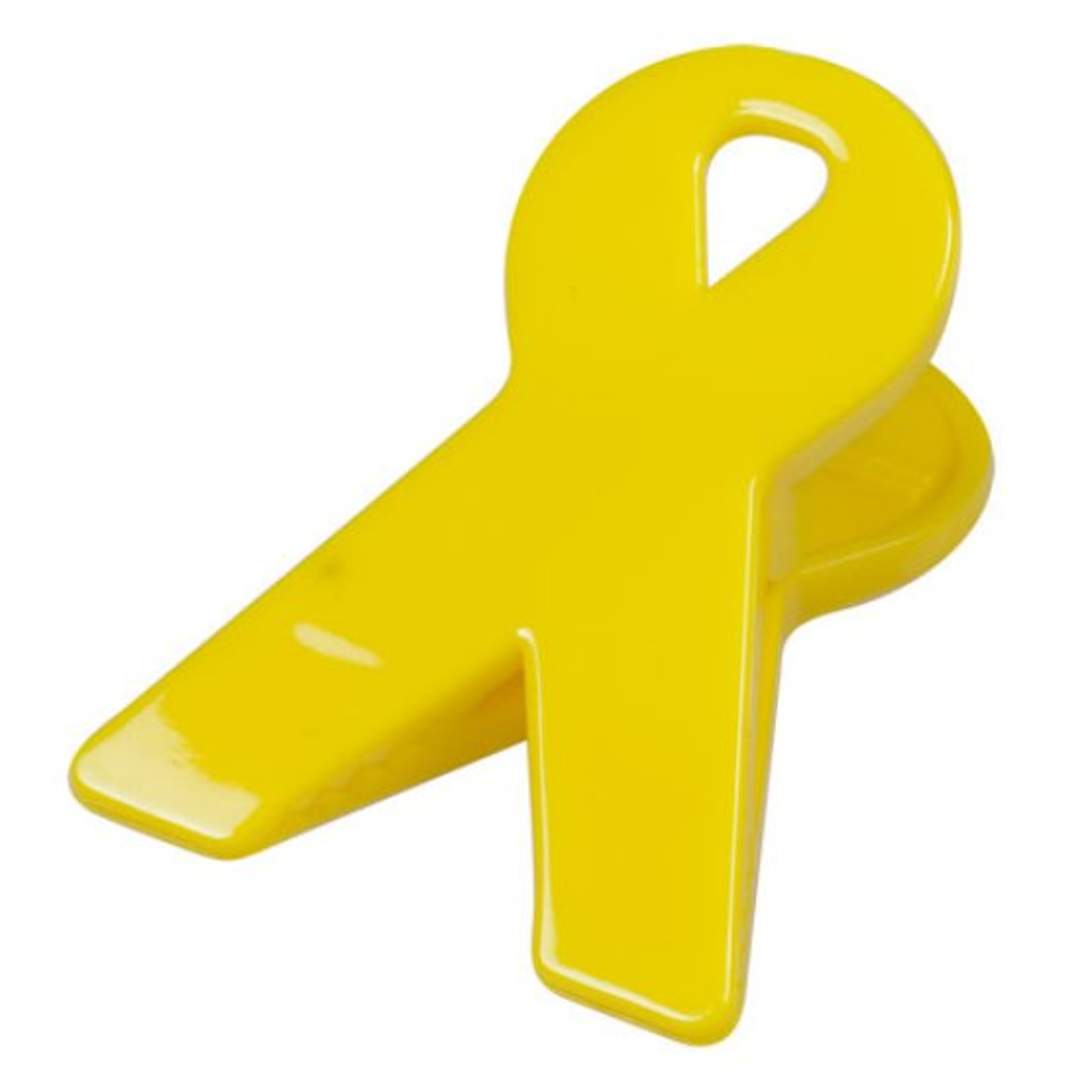 Ribbon Paper Clip w/Magnet 3