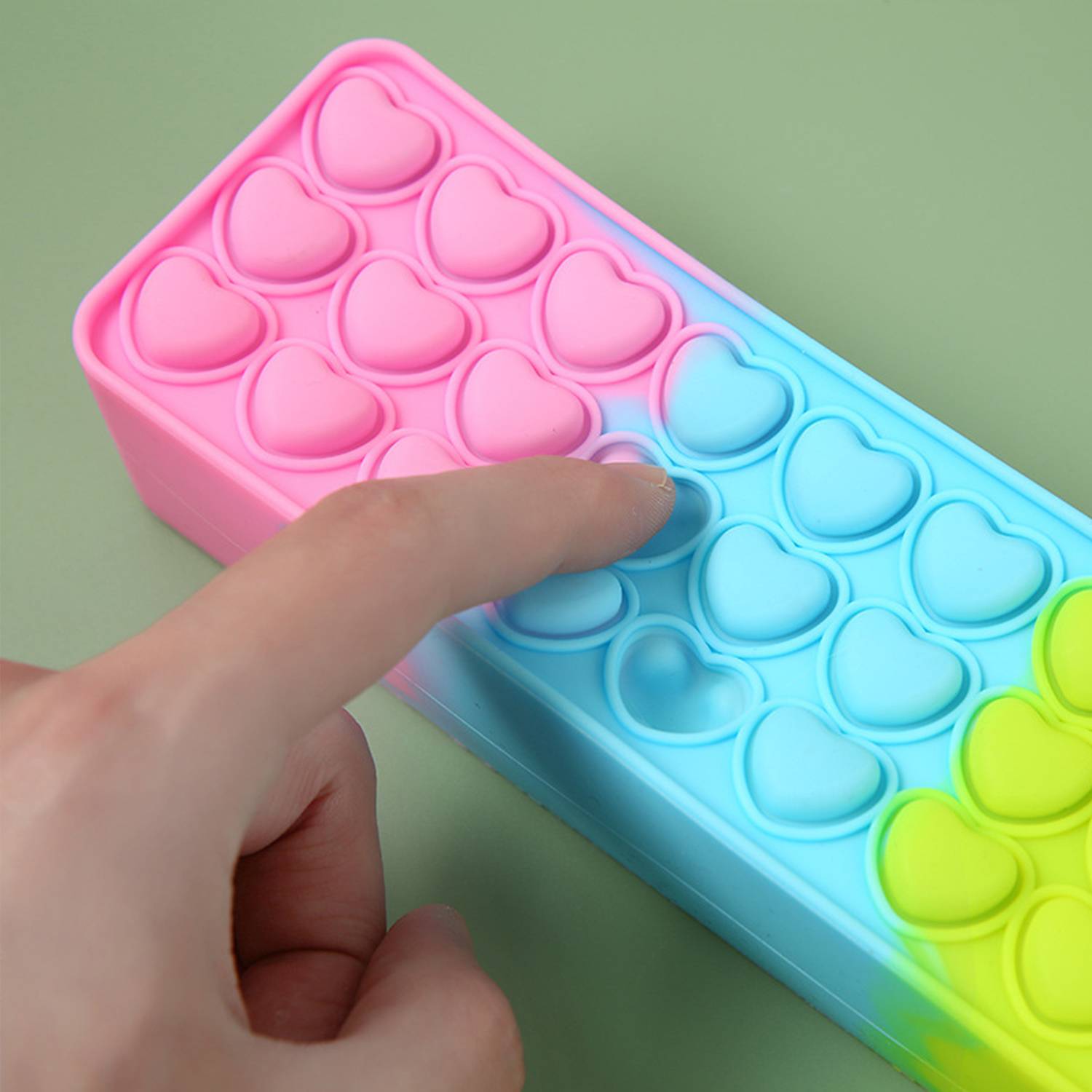 Bubble Silicone Stationery Box Pencil Case 5