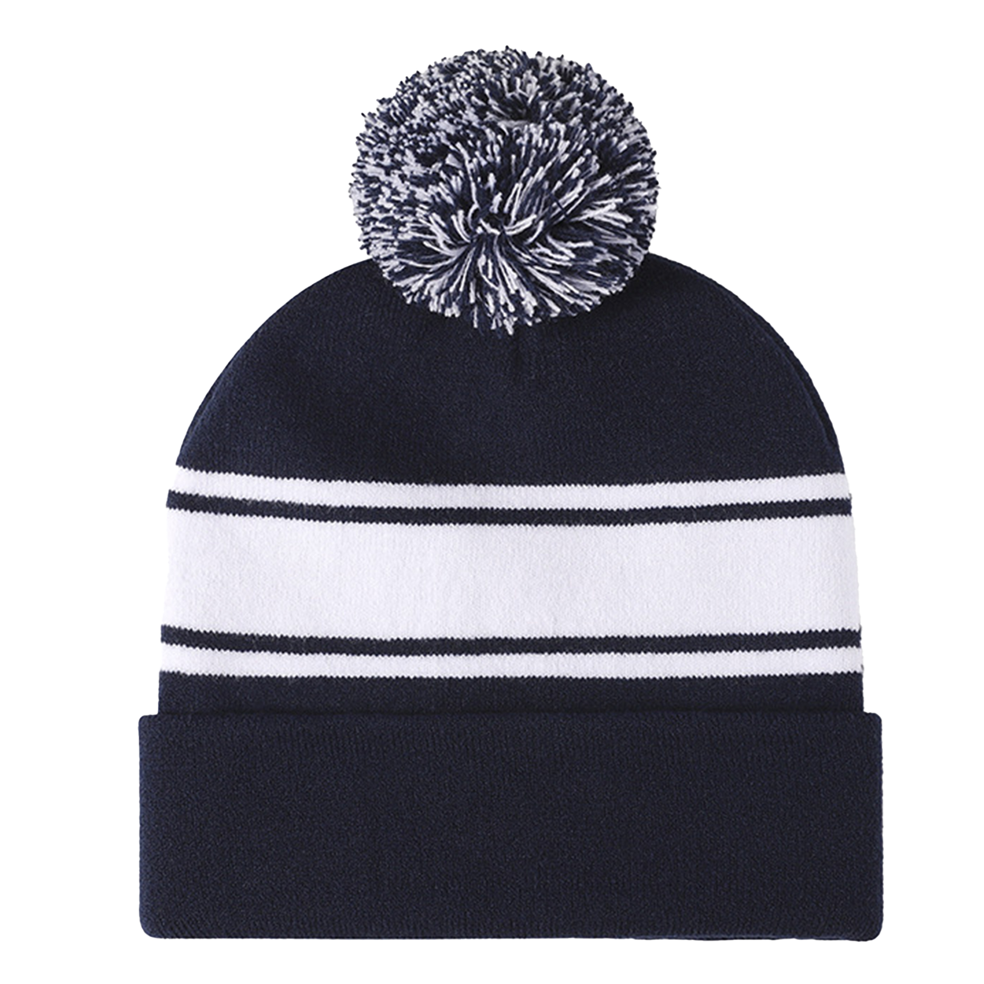 Winter Knit Beanie With Pom 4