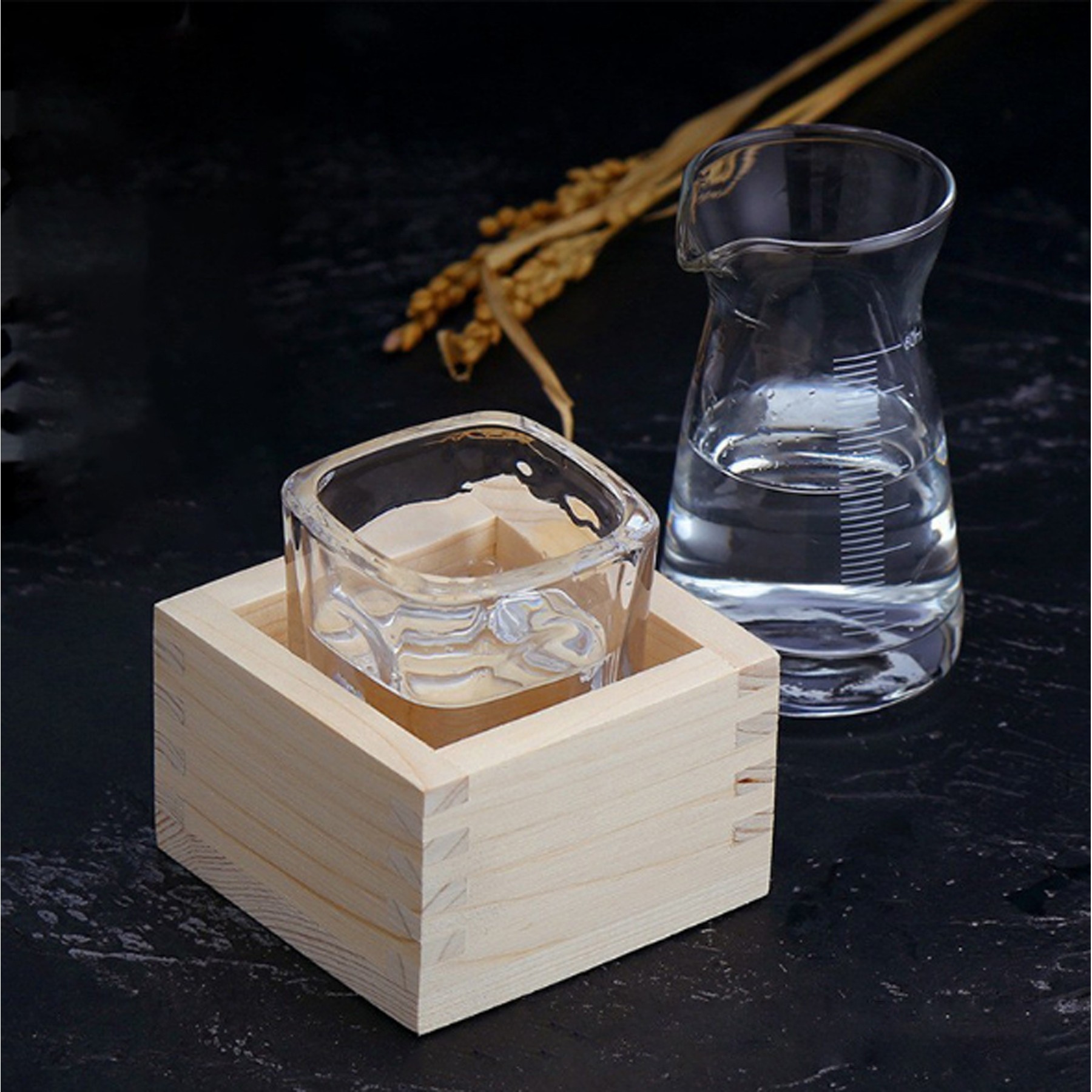 Square Wooden Cup Holder 2