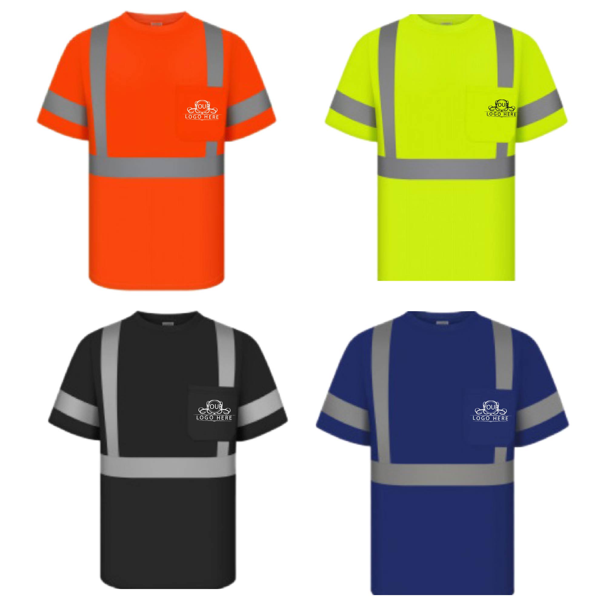 High Visibility Reflective Breathable T-Shirt 2