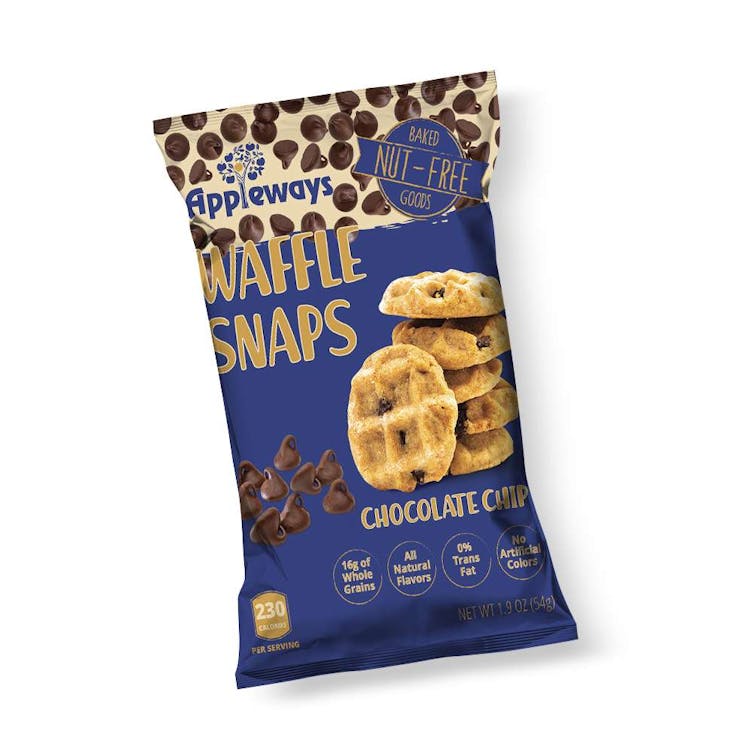 Appleways Chocolate Chip Waffle Snaps - 1.9 oz 1