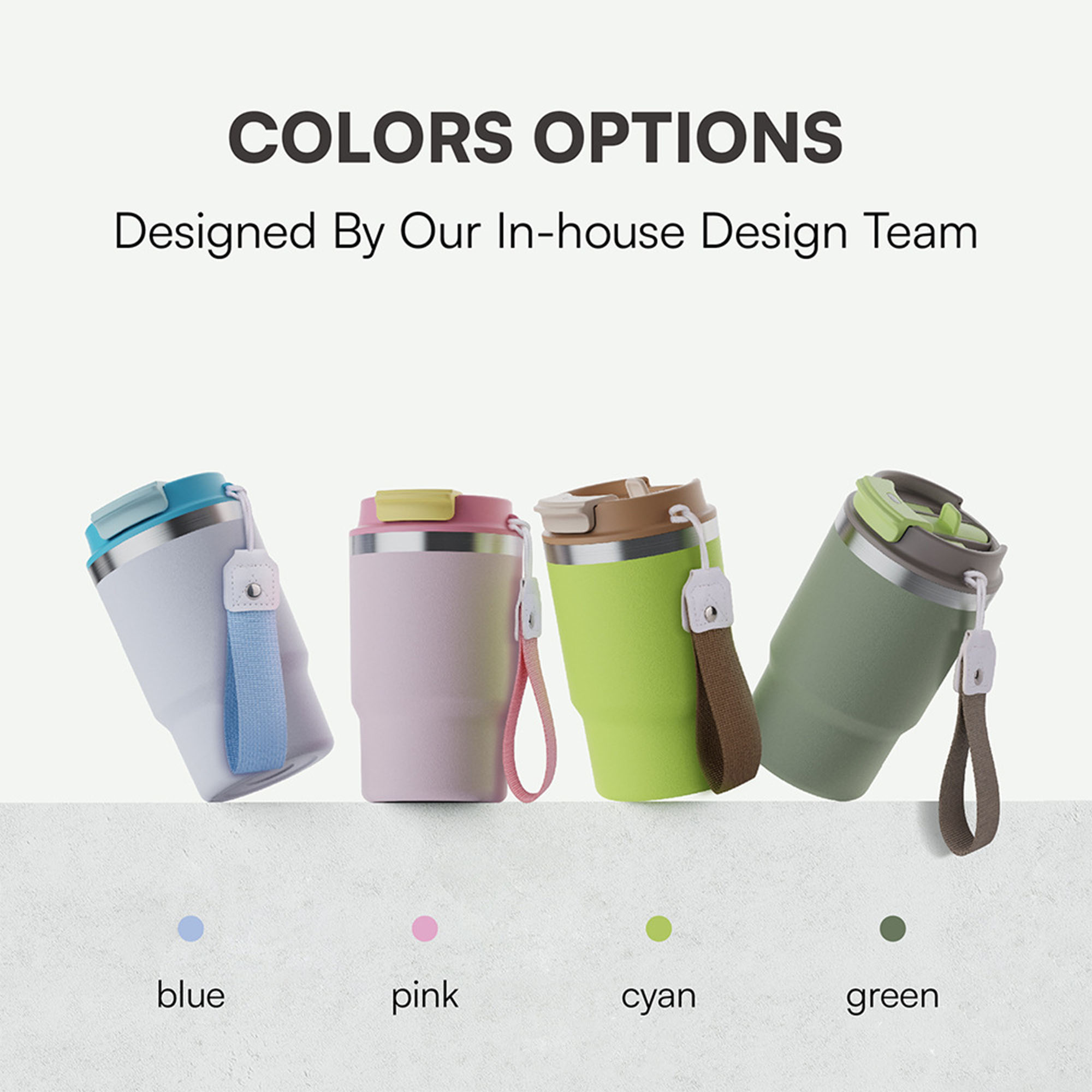 Stainless Steel Car Coffee Insulated Cup 6
