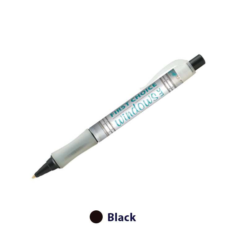 Graphic Brights Frost Plastic Pen (Full Color Imprint) 4