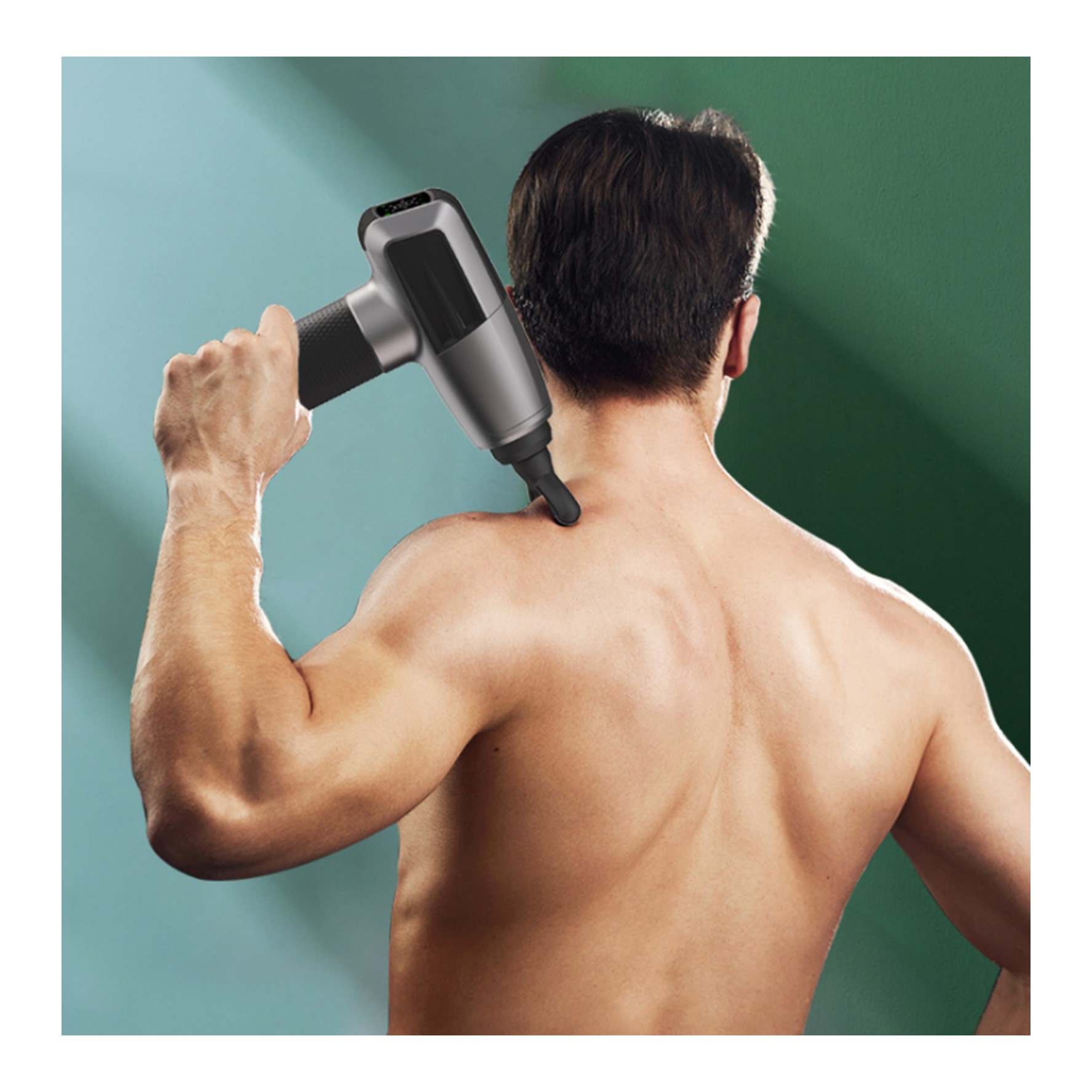 USB Massage Gun with 6 Attachments 1