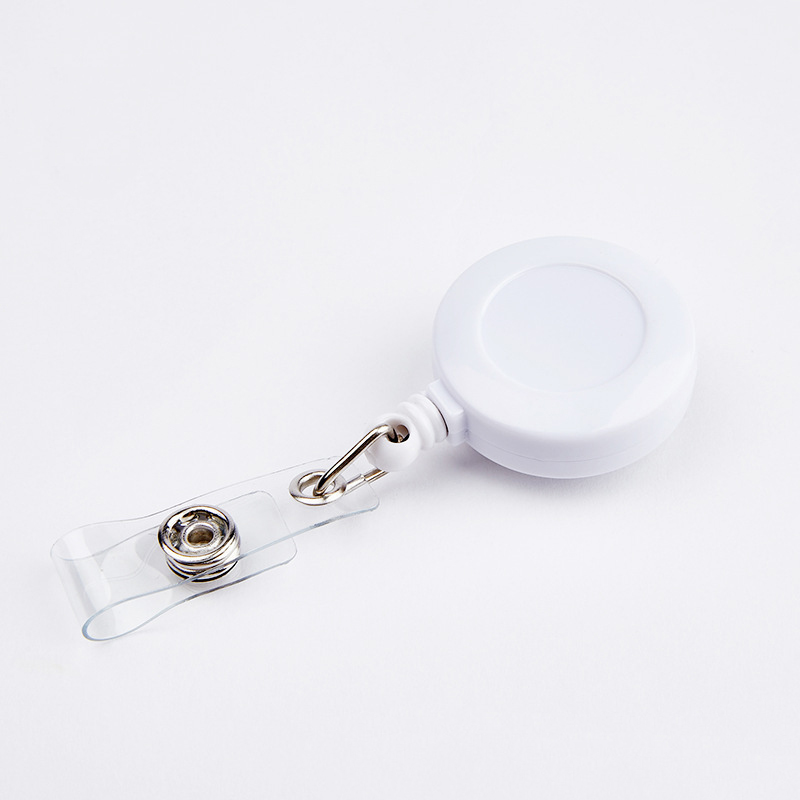 Round Retractable Badge Holder 13
