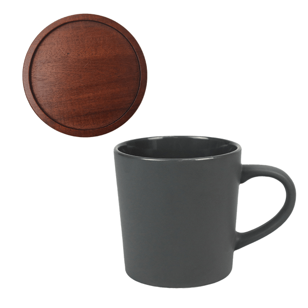 Little Rock 16oz Ceramic with Wood Lid 28