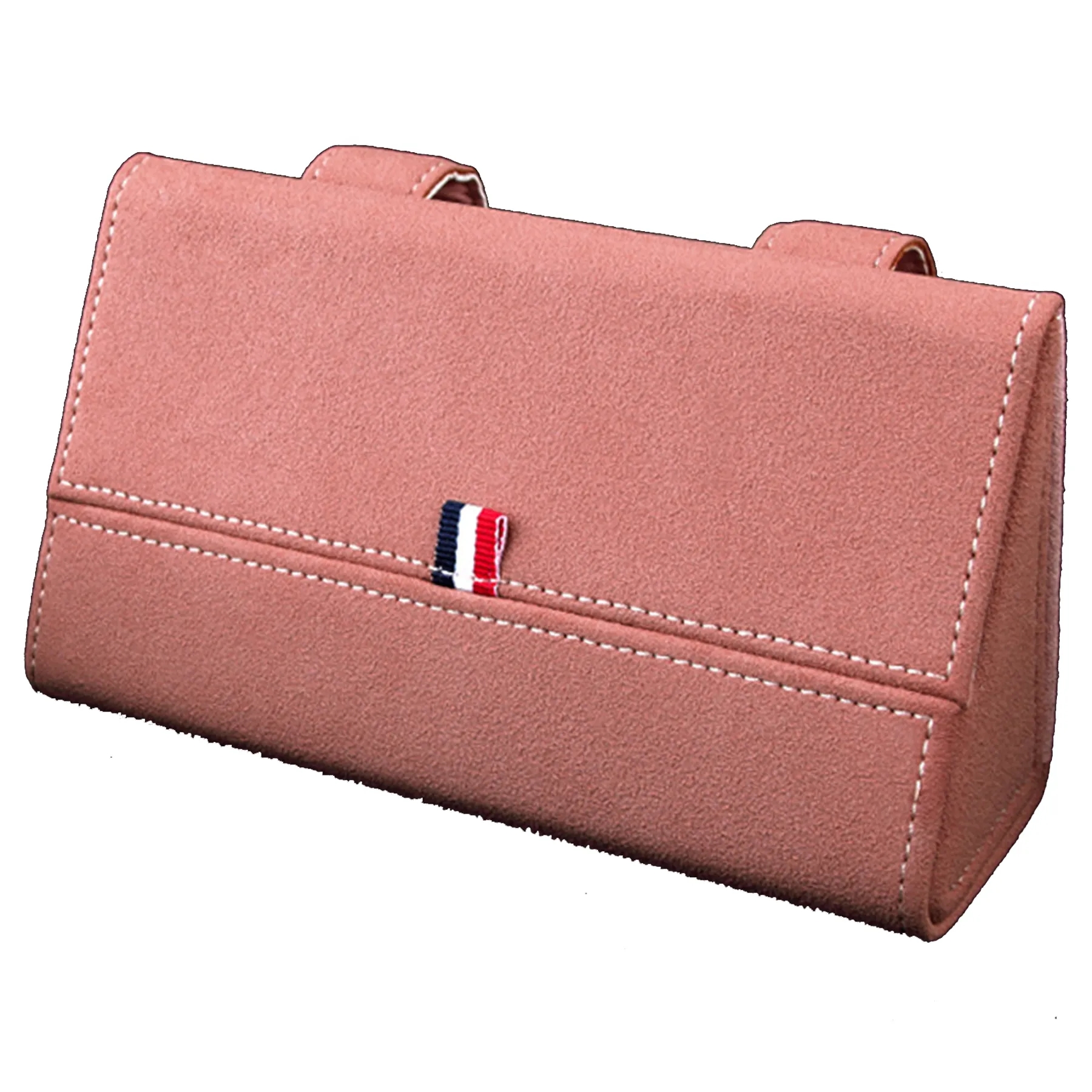 Suede Car Mounted Glasses Case 3