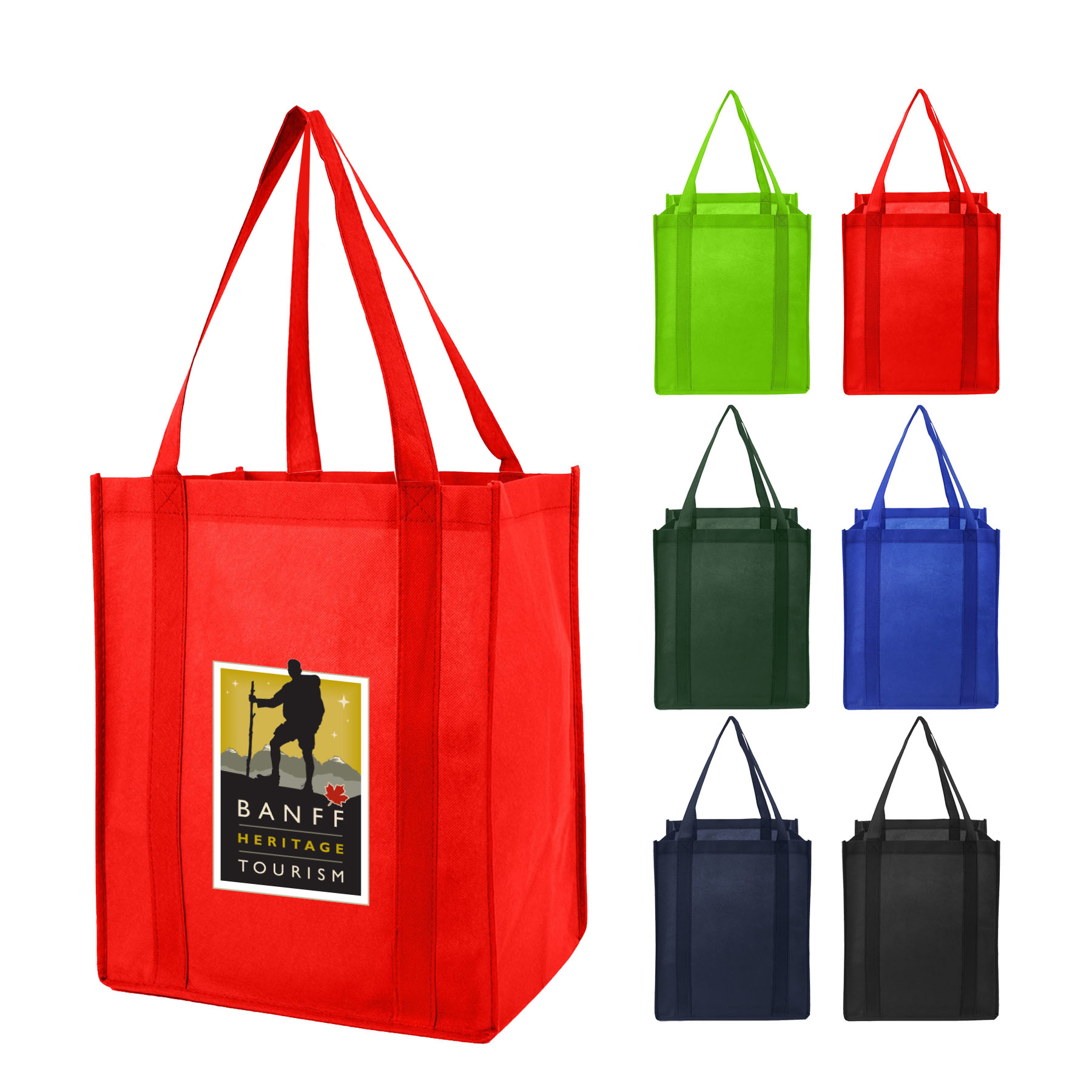 90+ GSM Non-Woven Grocery Shopping Tote 3